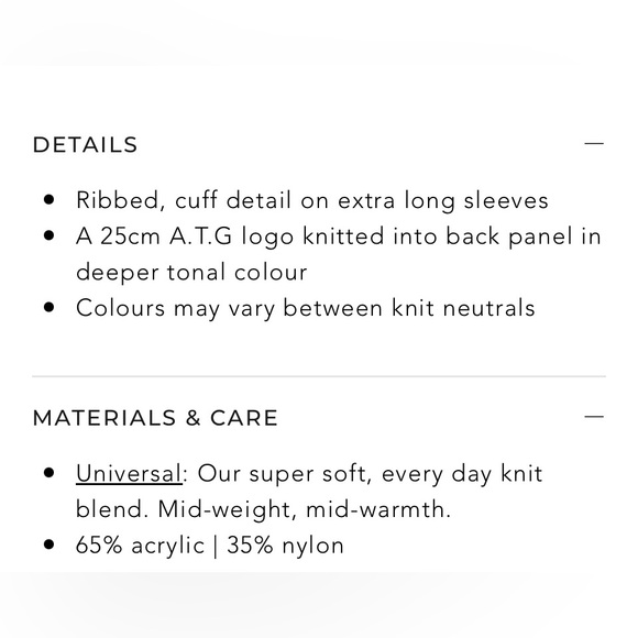 ALL THINGS GOLDEN Signature Cardigan- Beige - Picture 5 of 9